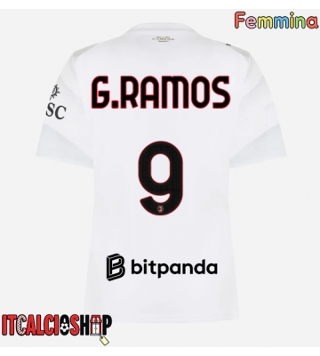 AC Milan Goncalo Ramos #9 Seconda Maglia Femmina 2026-27 Manica Corta